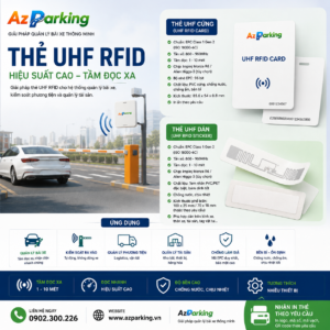 Thẻ UHF RFID – Thẻ cứng & Thẻ dán