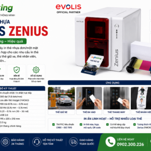 Máy In Thẻ Evolis Zenius – Máy In Thẻ Nhựa Nhỏ Gọn
