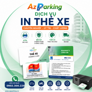 DỊCH VỤ IN THẺ XE THEO YÊU CẦU
